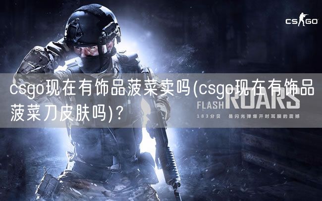 csgo现在有饰品菠菜卖吗(csgo现在有饰品菠菜刀皮肤吗)?