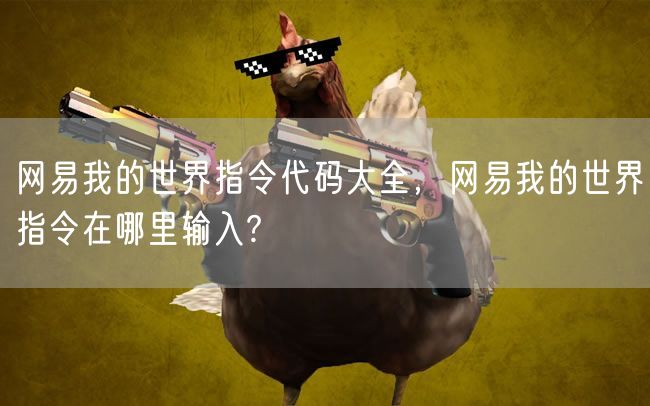 网易我的世界指令代码大全,网易我的世界指令在哪里输入?