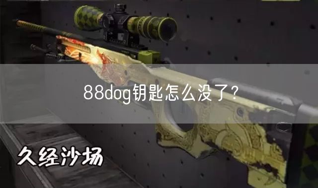 88dog钥匙怎么没了?