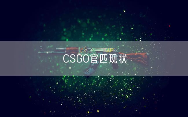 CSGO官匹现状