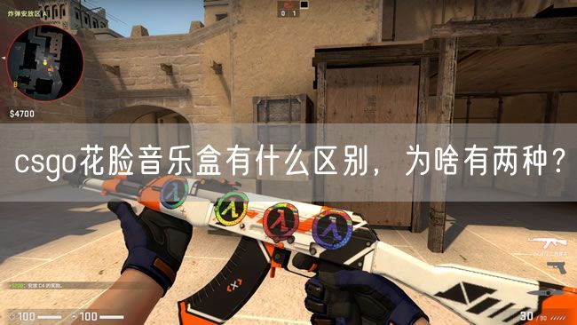csgo花脸音乐盒有什么区别，为啥有两种？