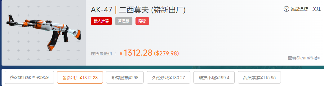 ak47二西莫夫久经沙场怎么样,多少钱,多少钱购买合适? ak47二西莫夫久经沙场怎么样,多少钱,多少钱购买合适?