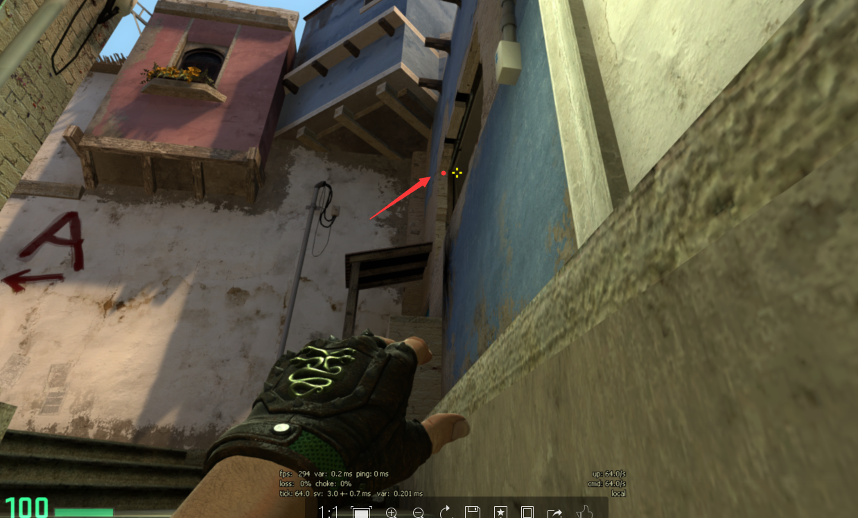 CSGO中那些萌新必备的封烟套路【一】——（荒漠迷城篇）