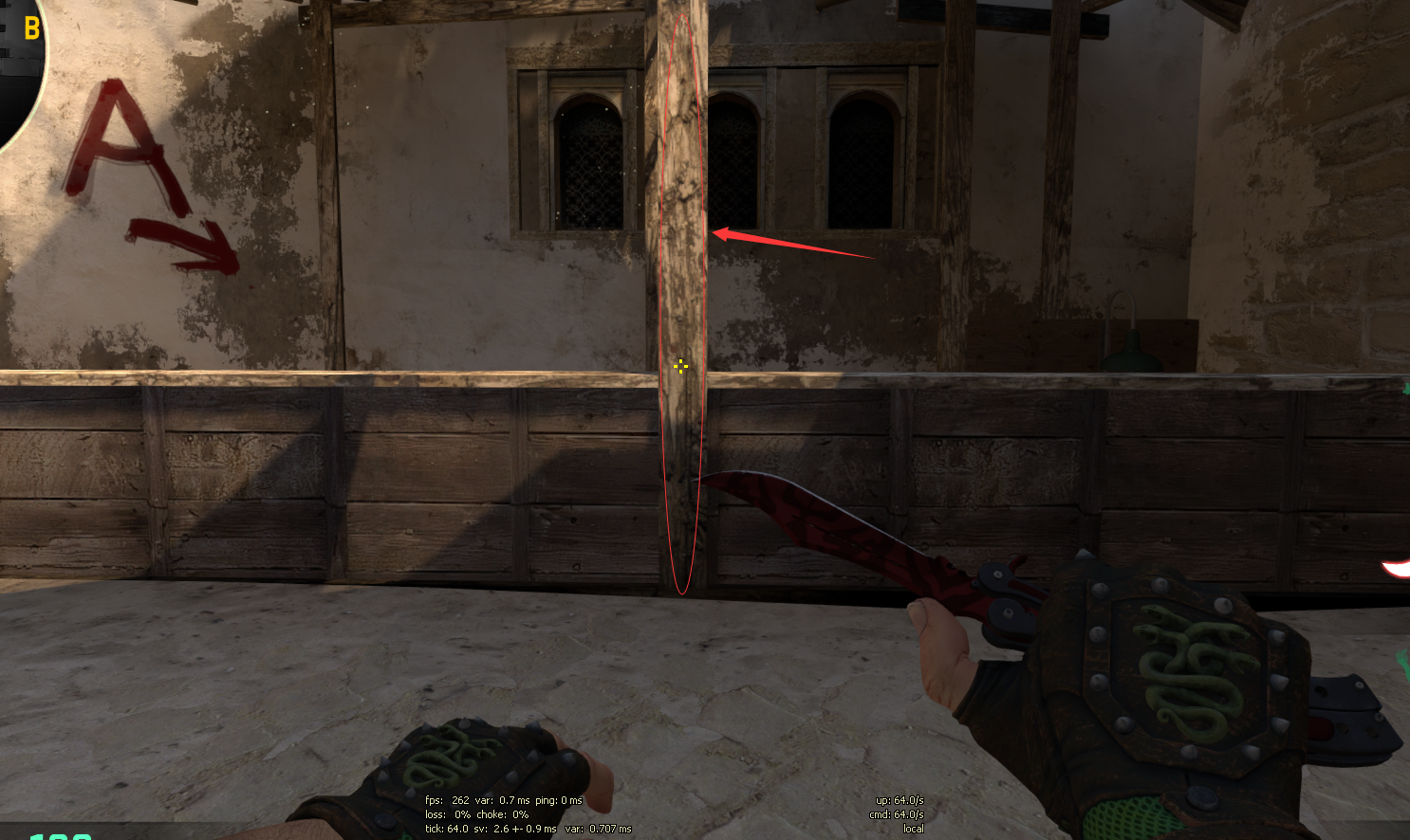 CSGO中那些萌新必备的封烟套路【一】——（荒漠迷城篇）