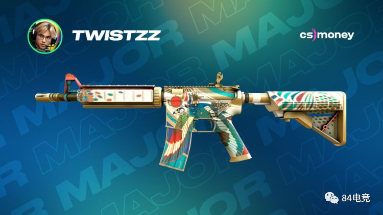 CSGO 巴黎 Major 的职业选手使用的热门皮肤！